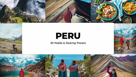 20 Peru LUTs and Lightroom Presets