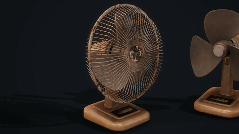 Old Fan - PBR Model