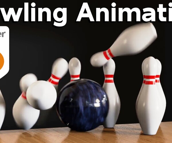 ArtStation Bowling Animation (Blender Tutorial) Tutorials