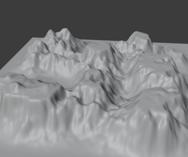 ArtStation - canyon landscapes OBJ and MTL | Game Assets