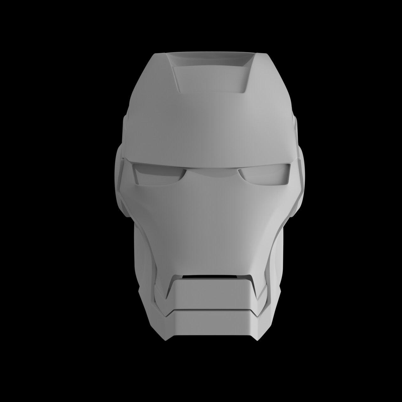 artstation iron man helmet 3d model and 3d printing resources