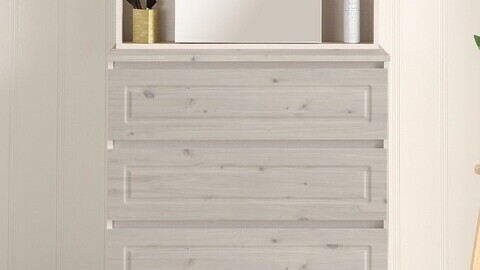 Simple 800 3-tier chest of drawers