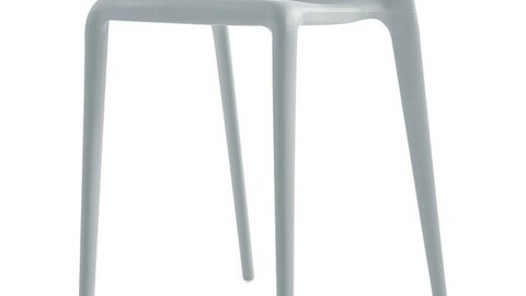 Plastic Comma Stool