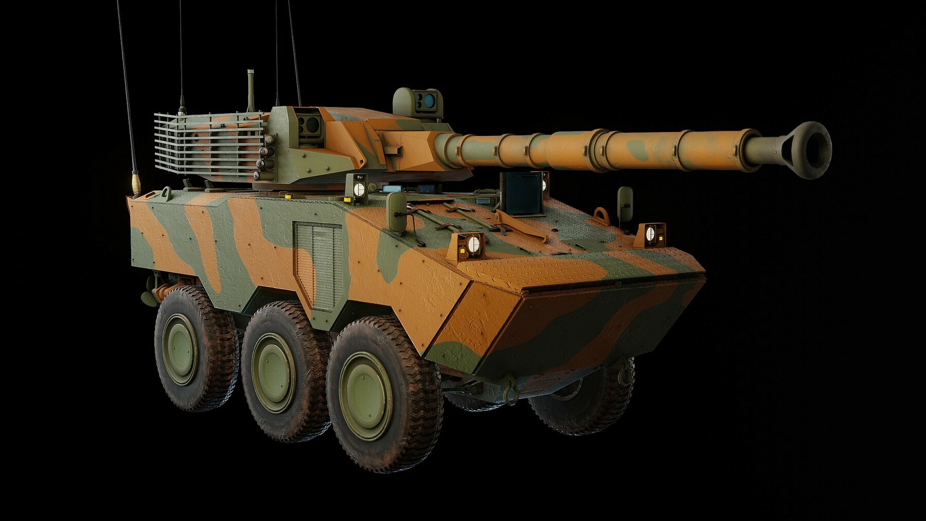 ArtStation VBTPMR Guarani Game Assets