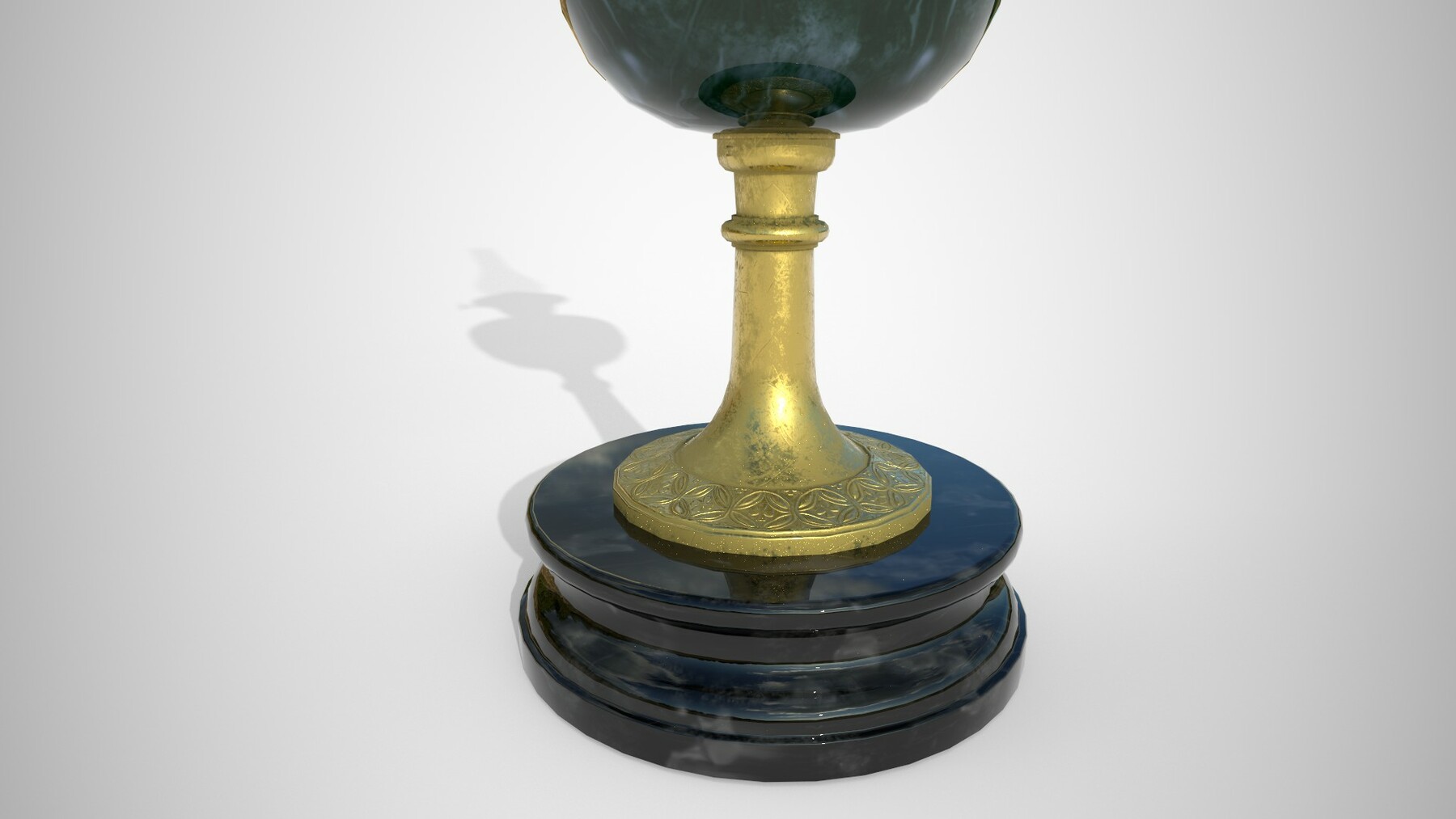 ArtStation - Victorian decorative oil lamp | Game Assets