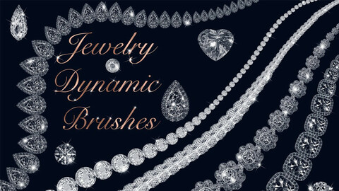 Jewelry Brushes for Photoshop