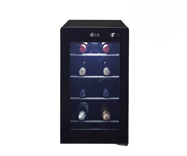 ArtStation LG DIOS Wine Cellar Mini Refrigerator W087B Black 8