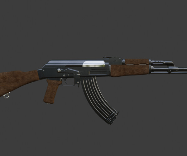 ArtStation - AK-47 Type 2 | Game Assets