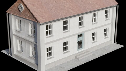 German House 1 - 3D-Model