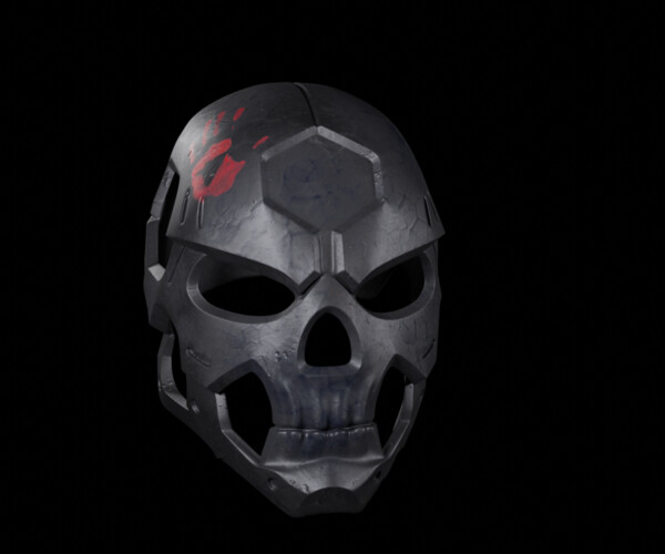 ArtStation - Printable Skull Helmet (STL) | Resources