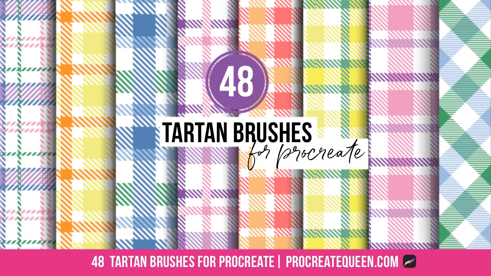 tartan procreate brush free