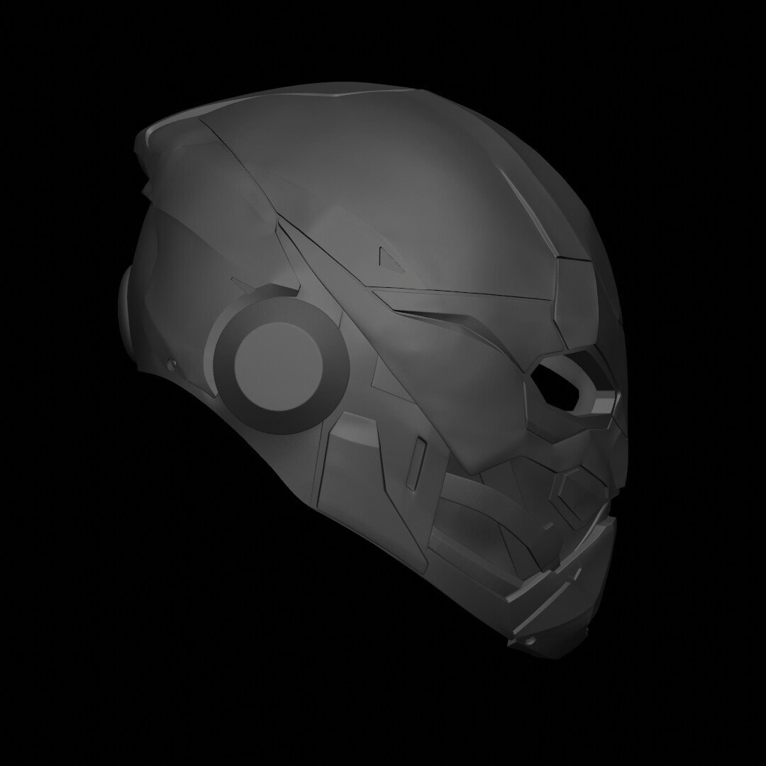 ArtStation - Printable Airsoft Helmet | Resources