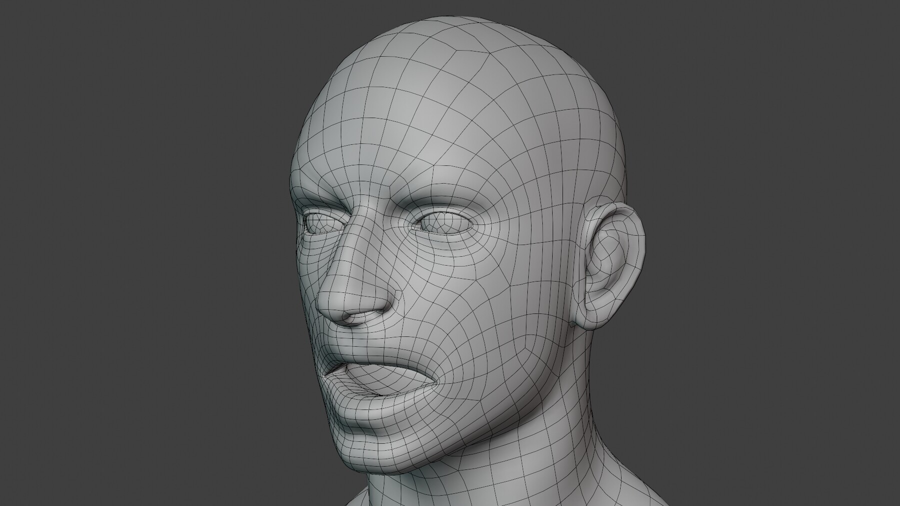 ArtStation - Male Head Base V4 | Resources