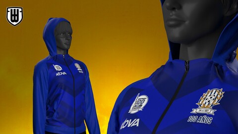 Tracksuit + Sports pants model for MARVELOUS and Clo3d