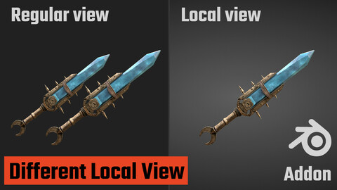 [Addon] Different Local View (Blender 2.9-4.0+)