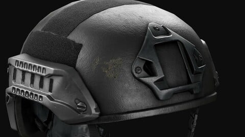 Nexus SF M3 Tactical Helmet LowPoly