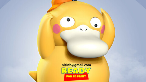 Psyduck - Pokemon Fanart