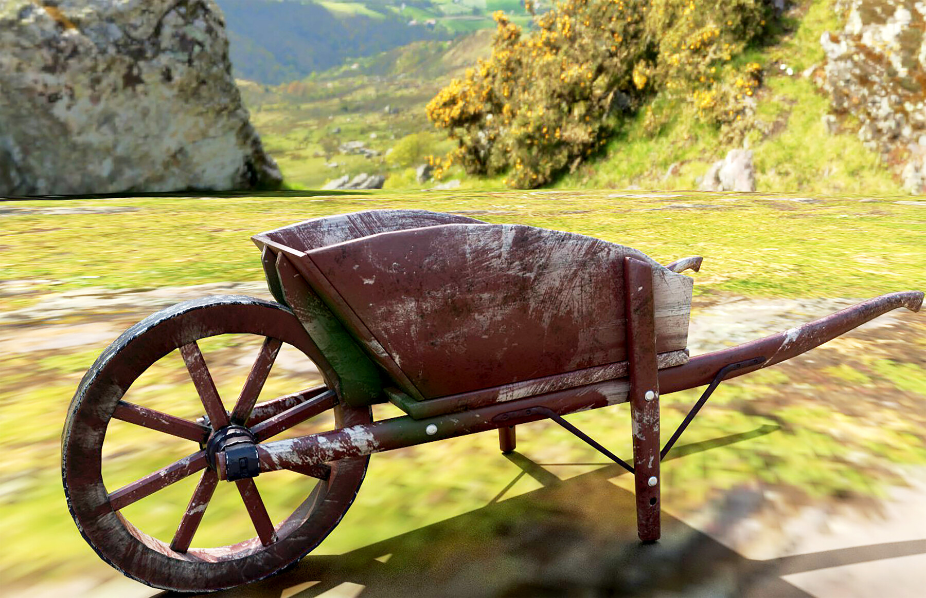 ArtStation - garden wheelbarrow | Game Assets