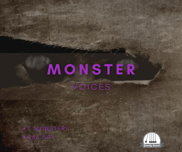 ArtStation Monster Voices Game Assets