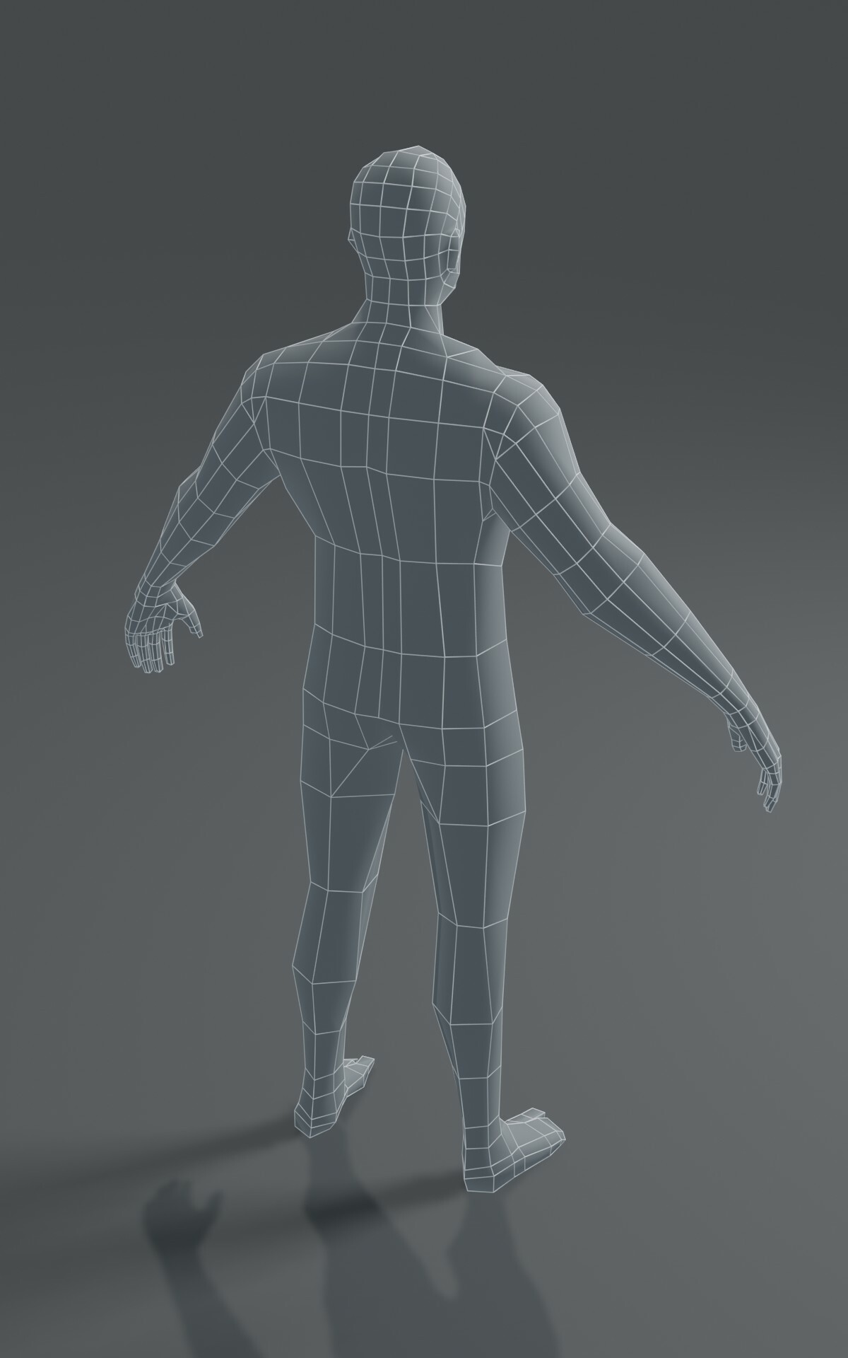 ArtStation - Male and Female Body Base Mesh 3D Model 1000 Polygons