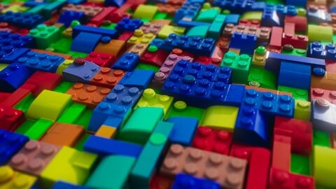 Lego Full procedural Texture