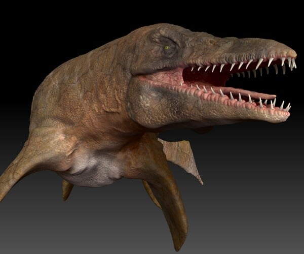 ArtStation - Tylosaurus Sculpt Project | Game Assets