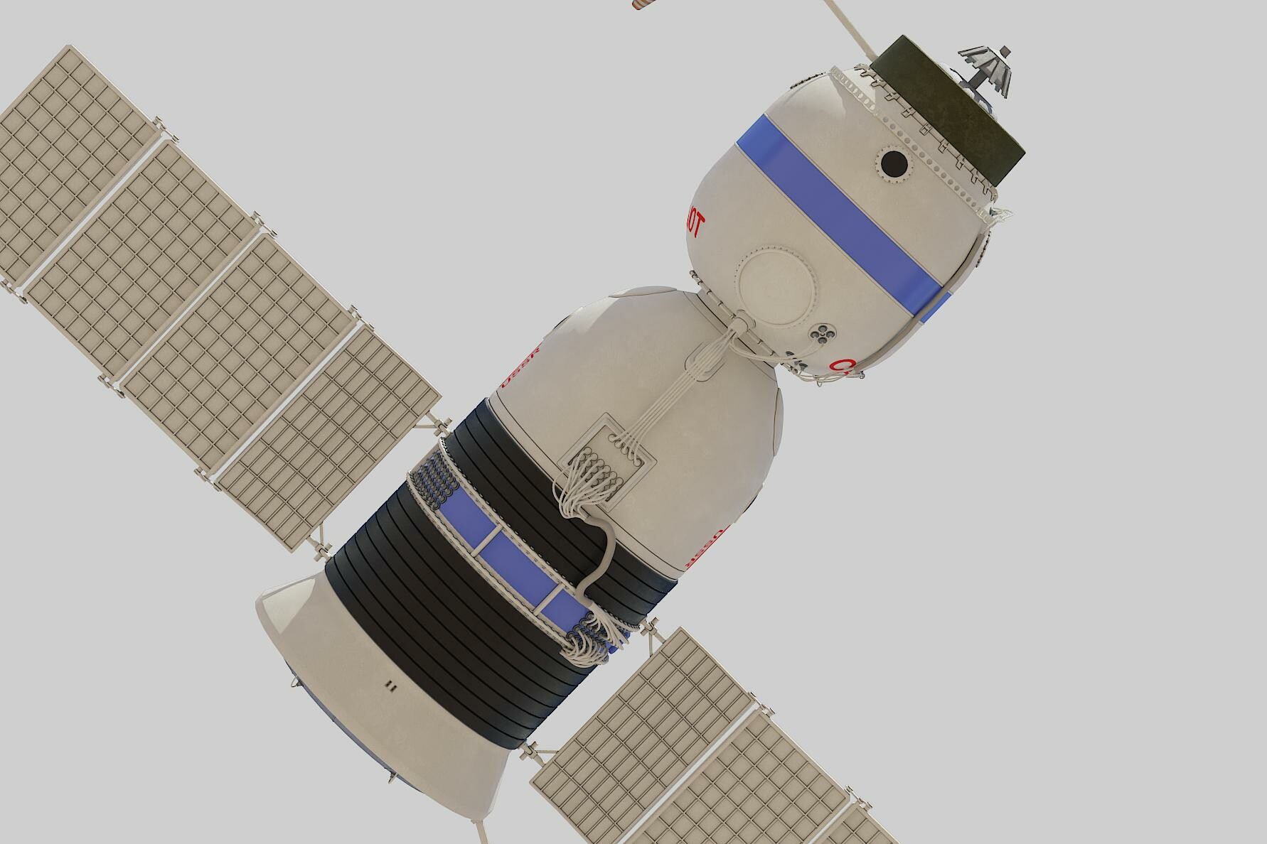 ArtStation - salyut space station 3D model | Resources