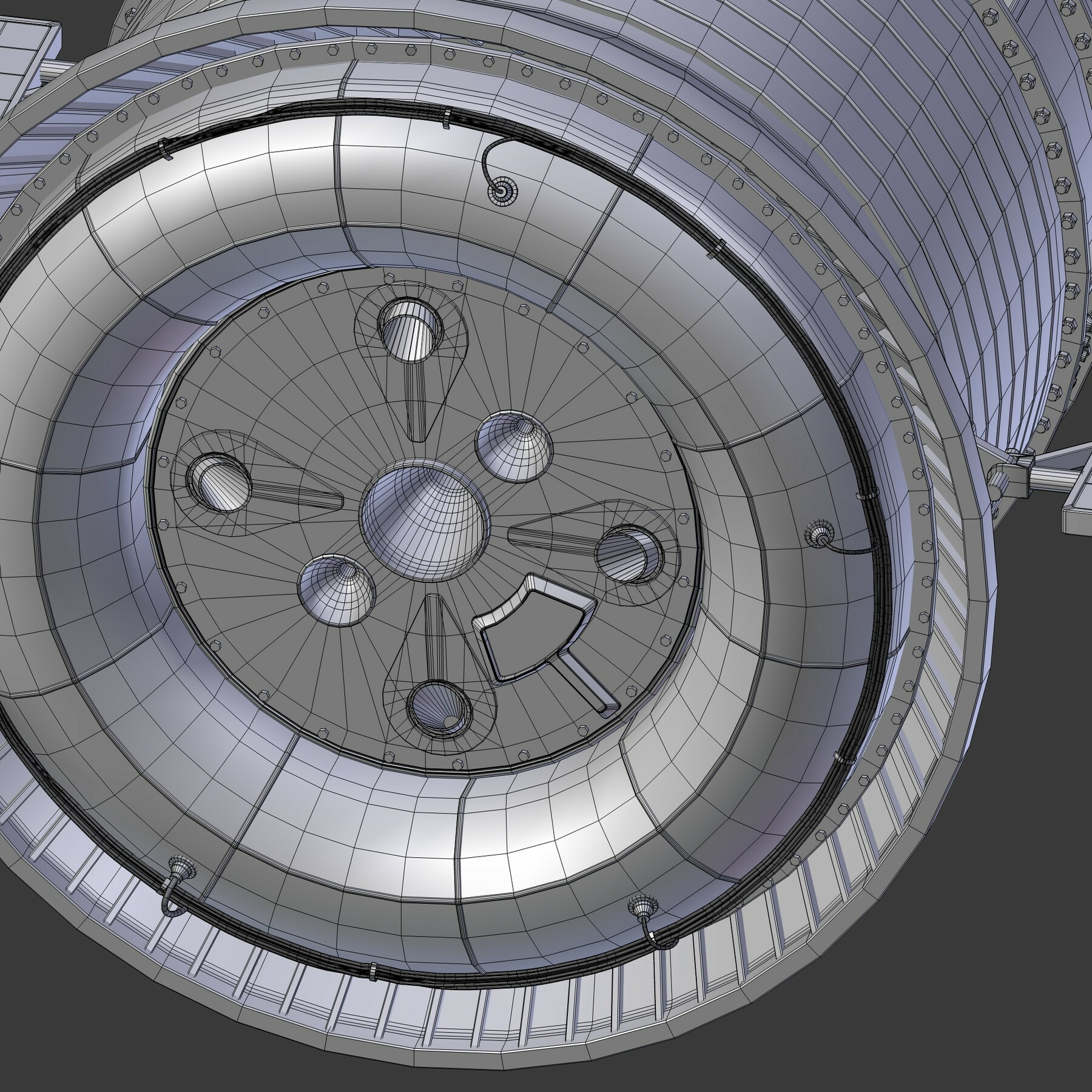 ArtStation - salyut space station 3D model | Resources