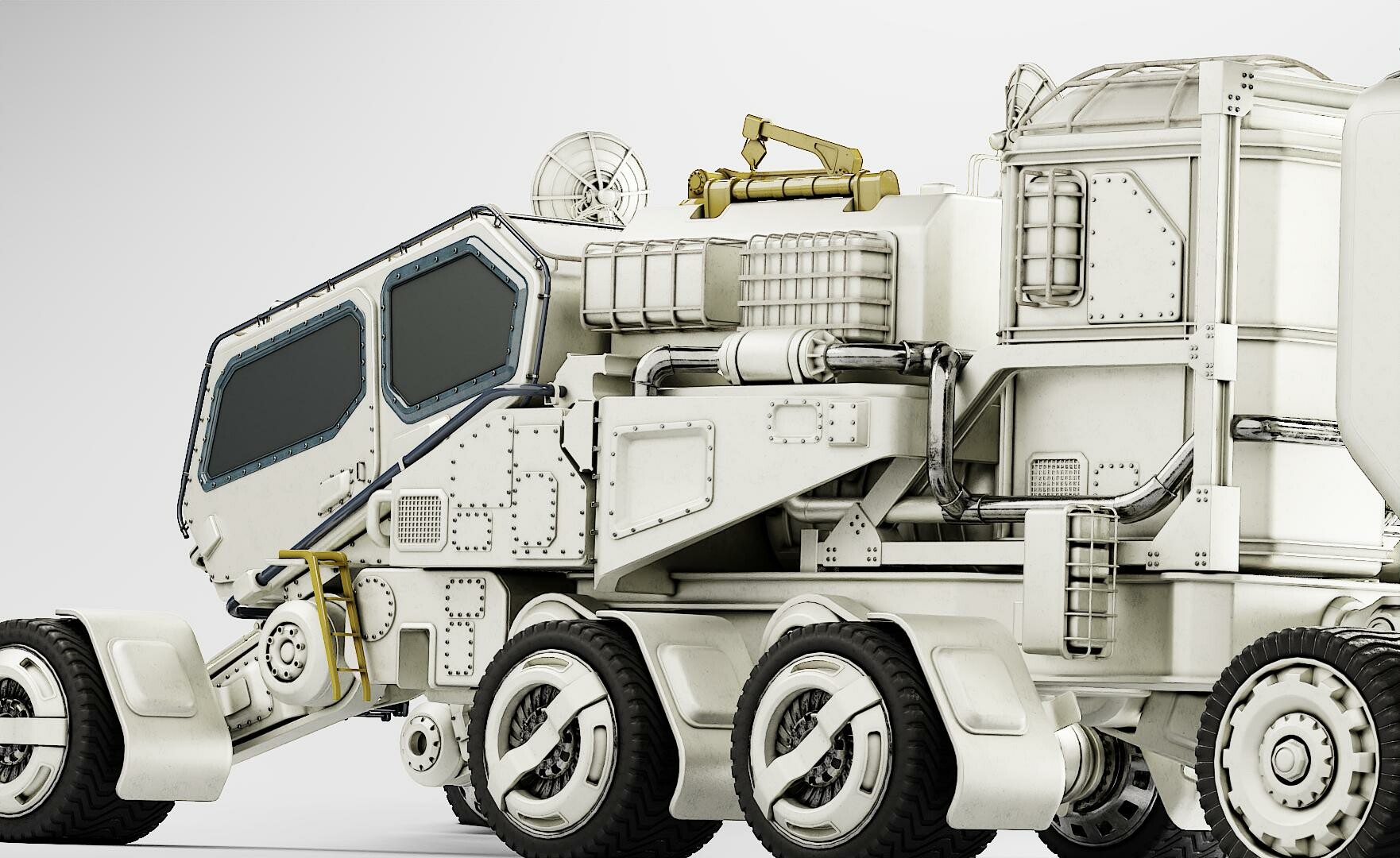 ArtStation - Mars Transport Rover 3D model | Resources