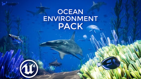 Ocean Environment Pack - UE4 & FBX