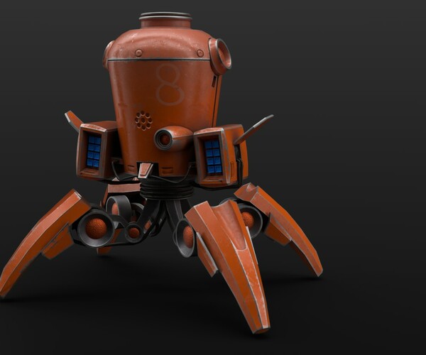 ArtStation - Robot 8 | Game Assets