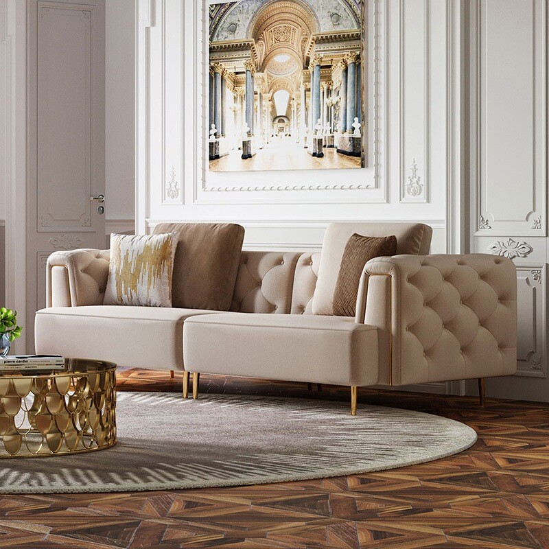 ArtStation - Prague luxury velvet sofa | Resources