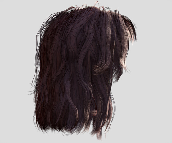 ArtStation - Hair Female - 004
