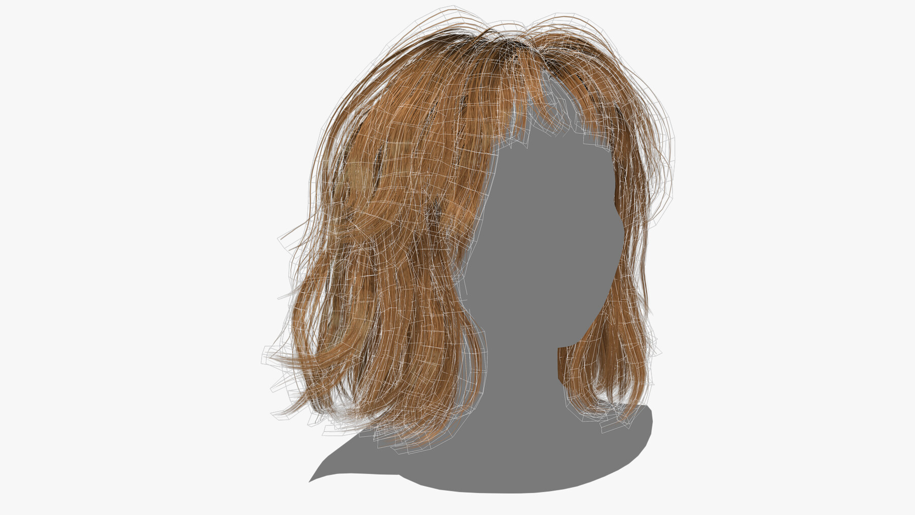 ArtStation - Hair Female - 004