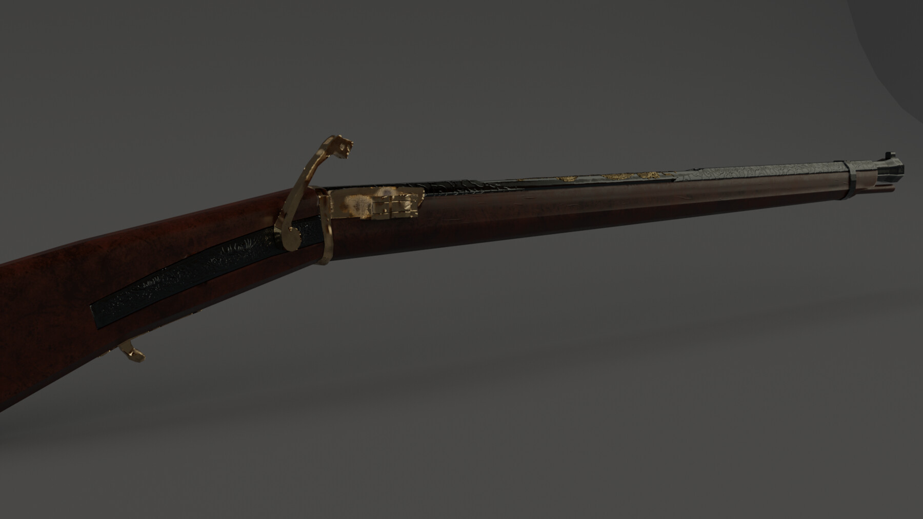 Garrett Matsuno - Japanese matchlock rifle