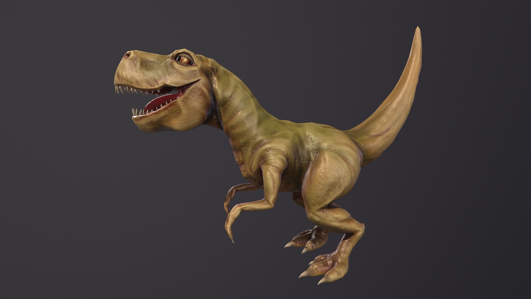 ROCK DINO: Low Poly Dinosaur 3D Model - Fully Rigged, Game Ready - Unity  Forum