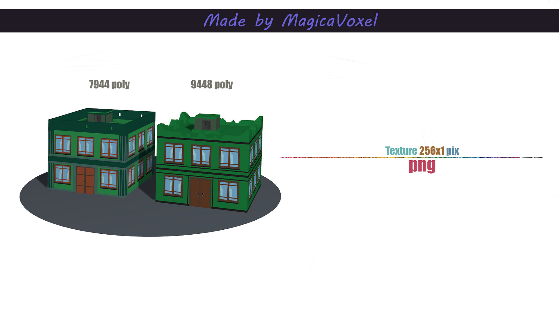 ArtStation - Two buildings | Resources