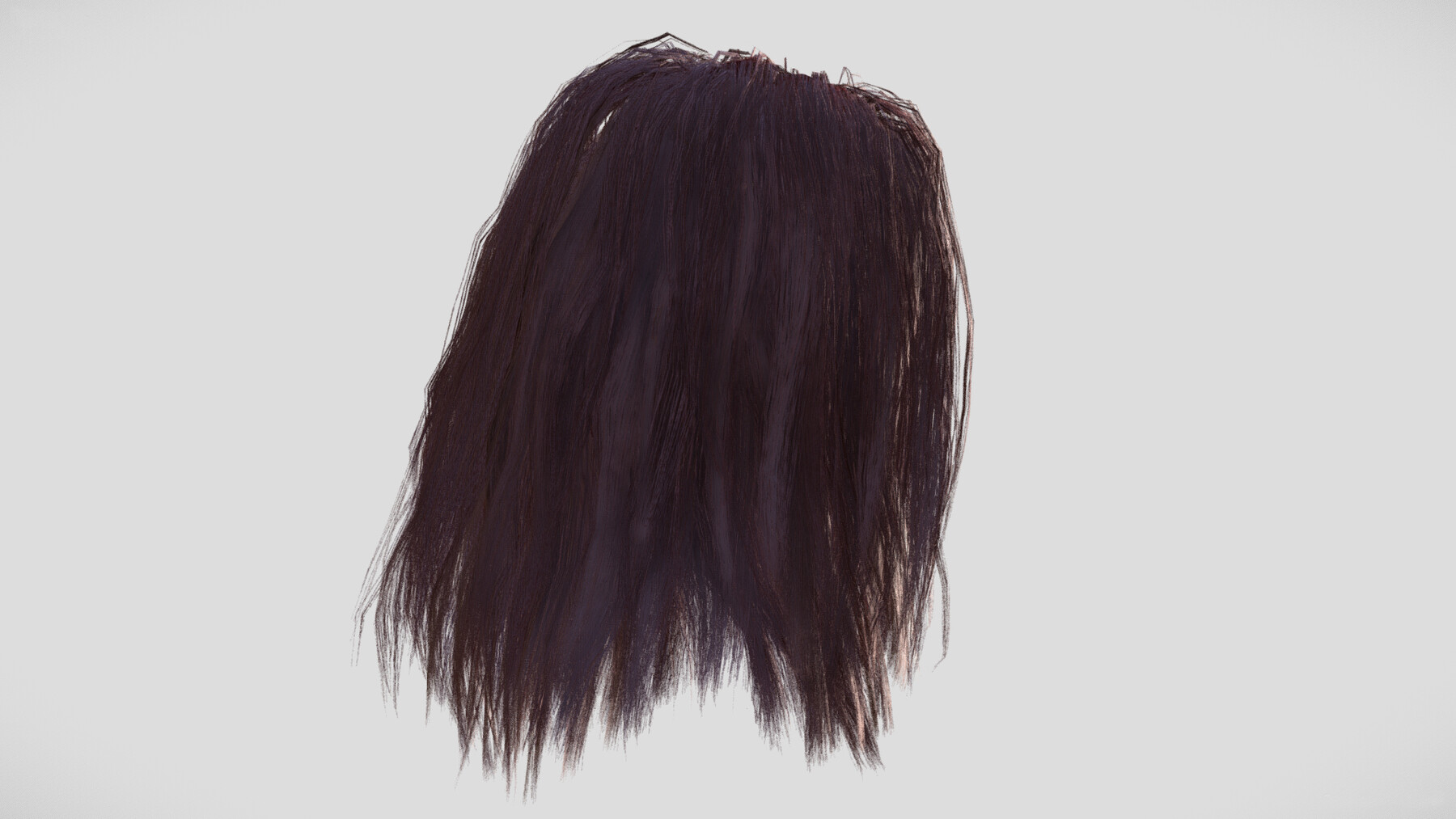 Roblox Dark Brown Hair PNG Transparent With Clear Background ID