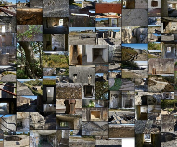 ArtStation - 515 photos of Round Concrete Fortifications | Resources