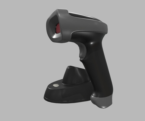 ArtStation Barcode Scanner Game Assets