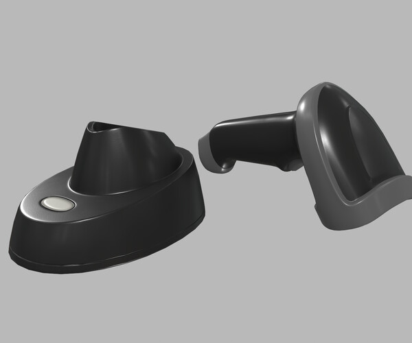 ArtStation Barcode Scanner Game Assets