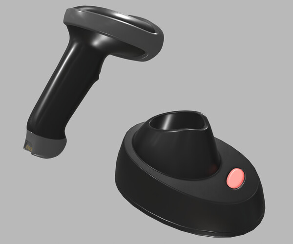 ArtStation Barcode Scanner Game Assets