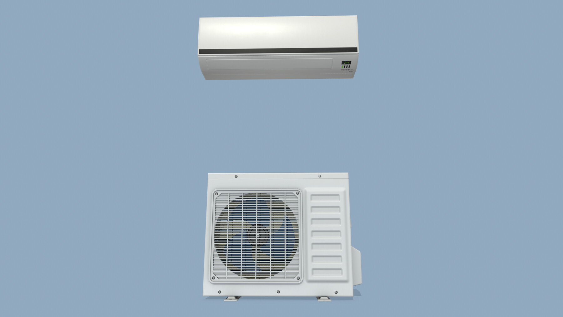 Сплит электроника. Кондиционер 3д. Кондиционер 3d model. Air Conditioner 3d. Кондиционер с 3 мя вентиляторами.