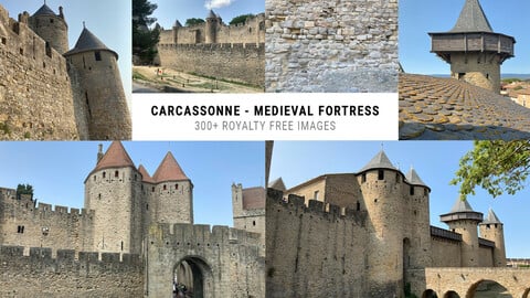 Carcassonne - Medieval Fortress - Photo Reference