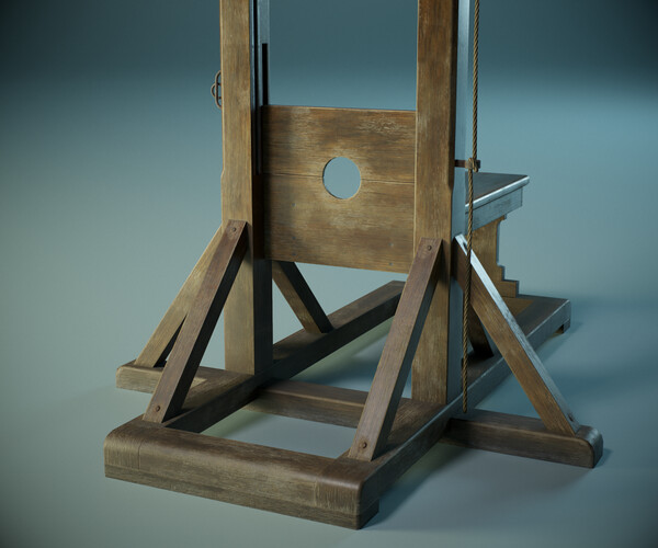 ArtStation - Guillotine PBR | Game Assets