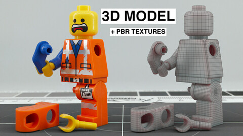 ArtStation - Lookdev Study  Lego Minifigure - Part 04 UV and