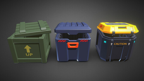 ArtStation - Loot Boxes | Game Assets