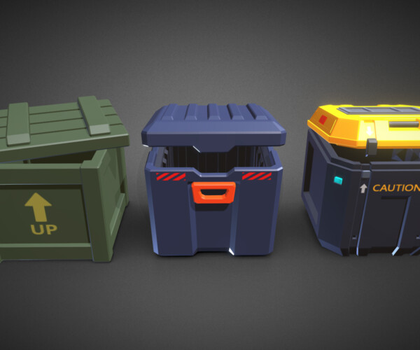 ArtStation - Loot Boxes | Game Assets