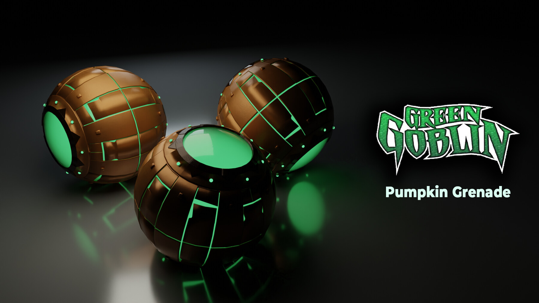 green goblin pumpkin bomb