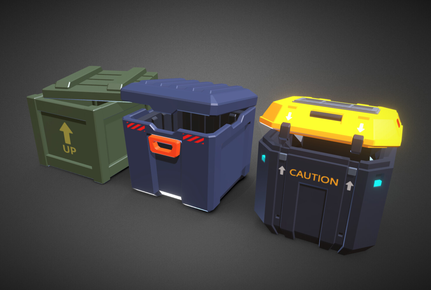 ArtStation - Loot Boxes | Game Assets